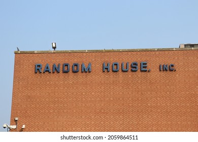 Westminster, Maryland, USA - July 20 2021: Penguin Random House Publishing Building Sign.