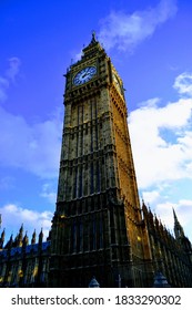 Westminster Silhouette Of London. United Kingdom.