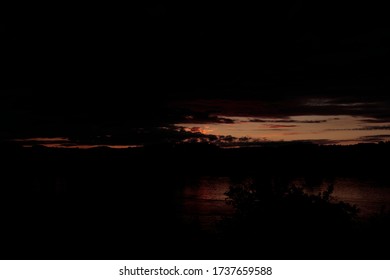 Westpoint Sunset With Dark Clouds