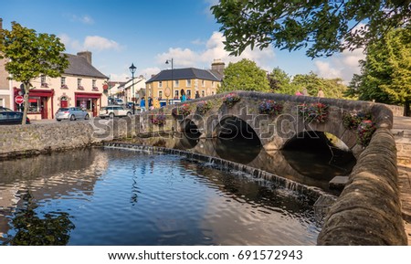 Westport bridge in county Mayo, Ireland