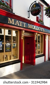 WESTPORT, IRELAND. July 16, 2006. Matt Molloy's Bar, A Noted Traditional Music Venue, Owned By Matt Molloy Flute Player With Traditional Irish Band The Chieftans