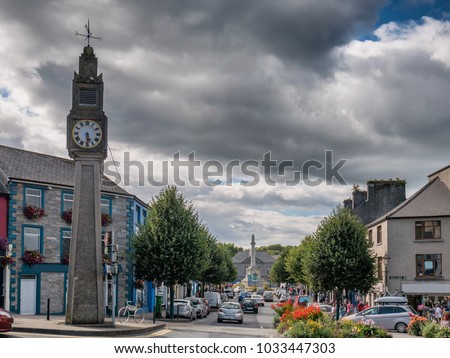 Westport in western Ireland in County Mayo
