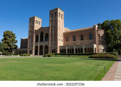 Westwood, CA - August 4 2021: Royce Hall on the UCLA campus