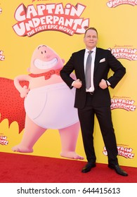 WESTWOOD - MAY 21:  Dav Pilkey arrives to the "Captain Underpants: The First Epic Movie" Los Angeles Premiere  on May 21, 2017 in Westwood, CA                