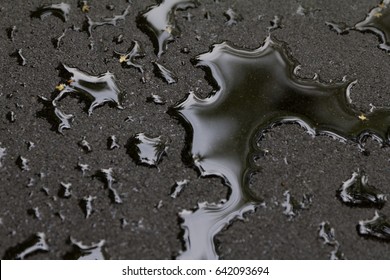 Wet Asphalt Background