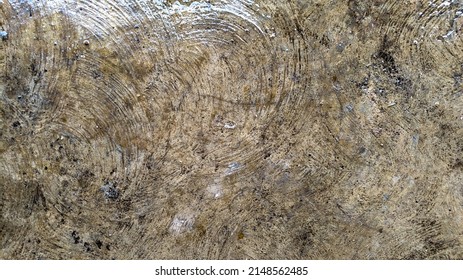 Wet Cement Floor Abstract Background 