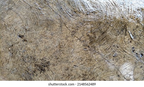 Wet Cement Floor Abstract Background 