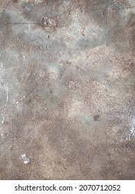 Wet Cement Floor Blurred Background Abstract