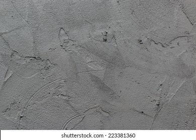 Wet Cement Texture For Background 