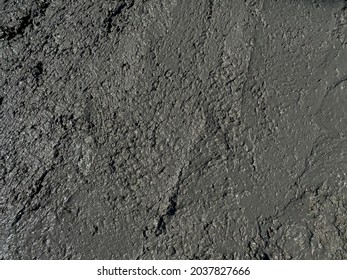 Wet Cement Texture With Large Granules