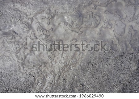 Wet dirty mud texture background