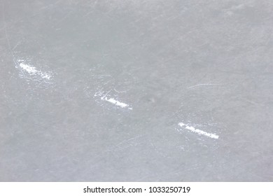 Wet Ice Rink Floor Background And Texture