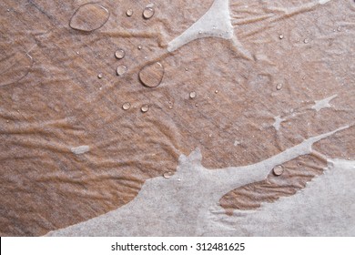 Wet Paper On Wooden Board Texture