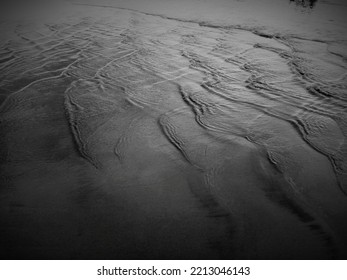 Wet Sand Beach In Java