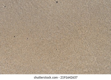 Wet Sand Beach Sea Texture