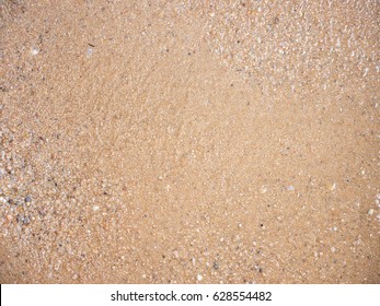 Wet Sand Beach Texture Background