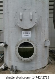 wet scrubber, scrubber tank, Wastewater treatment plant, waste water tank