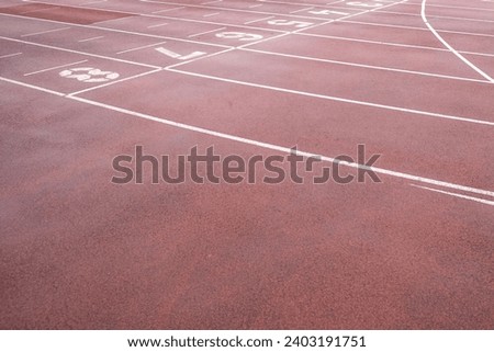 Similar – Image, Stock Photo Parallel life | shoe prints and duck tracks in the snow on a boardwalk