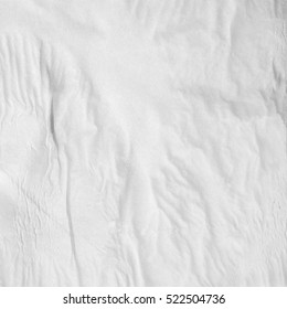 Wet Texture Of White Tissue Paper