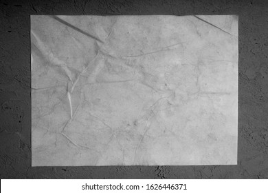 Wet White Paper Glued Wall Wet Stock Photo 1626446371 | Shutterstock