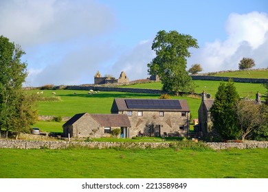 Wetton, Derbyshire, UK 10 10 2022 Rural Stone Farmhouse