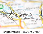 Wetzikon on a geographical map of Switzerland