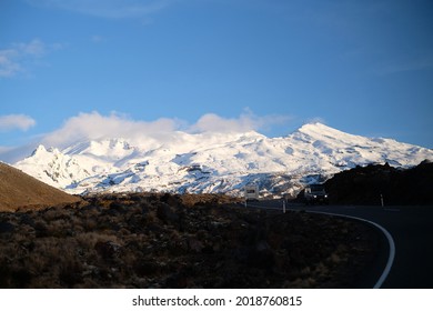 Whakapapa Ski Field In New Zealand