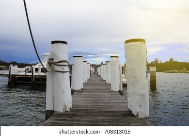 Wharf At Balmain, Sydney Australia