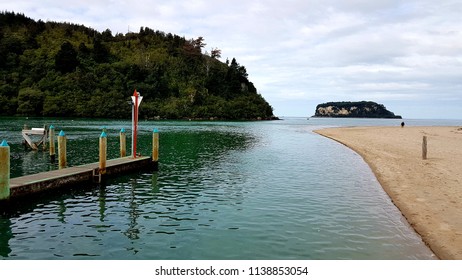 Wharf View At Whangamata, NZ 