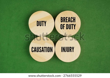 What are the 4 elements of a tort? The 4 elements to every successful tort case are: duty, breach of duty, causation and injury word. For a tort claim to be well-founded, there must have been a breach