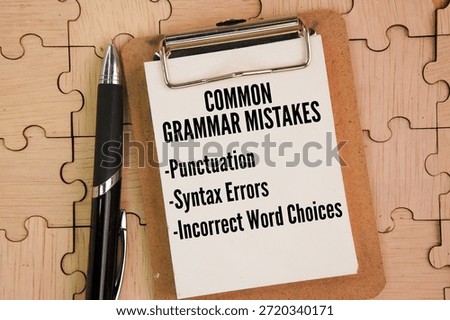 What are common grammar mistakes? Common grammar mistakes include punctuation and syntax errors and incorrect word choices. Grammar mistakes often make it difficult for readers to understand a piece 