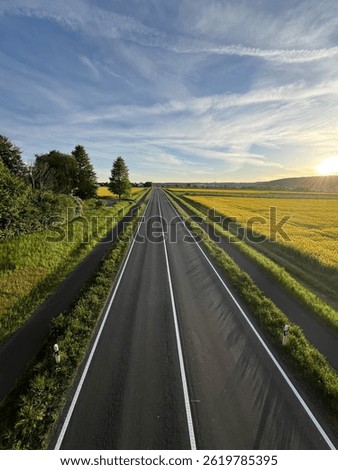 What is the same between an endless road and life?