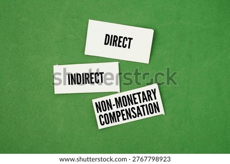 What are the three forms of compensation? Three major compensation types: direct, indirect, and non-monetary compensation. Assess budgets, priorities, goals, and employee locations before determining 