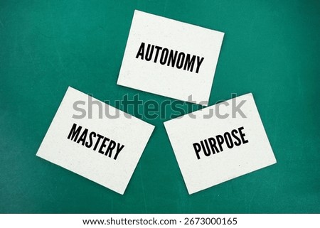 What are the three internal motives? The three main elements of intrinsic motivation are autonomy, purpose, and mastery. People are intrinsically motivated when they can act independently
