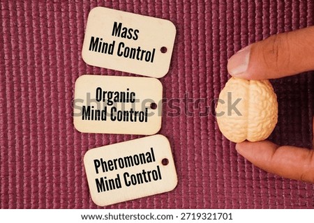 What are the three types of mind control? Mass Mind Control, Organic Mind Control, Pheromonal Control. the ability to secrete pheromones that affect, thoughts, and behavior of others