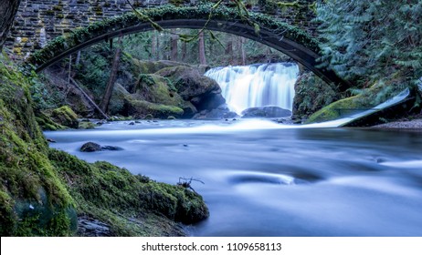 Whatcom Falls, Bellingham, Washington, USA.