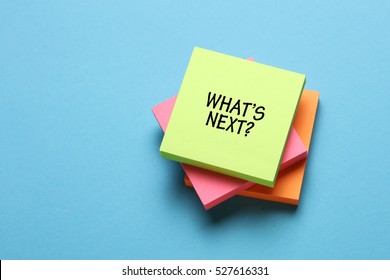 What's Next?, Business Concept - Shutterstock ID 527616331
