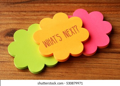 What's Next?, Business Concept