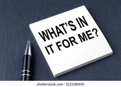 Whats Me Text On Sticker Pen Stock Photo 2121584945 | Shutterstock