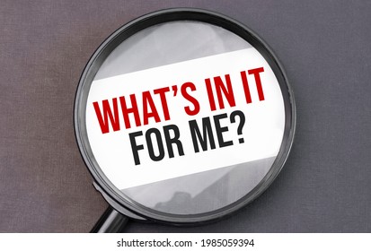 Whats Me Word On Paper Through Stock Photo 1985059394 | Shutterstock