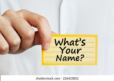 40,662 Your name Images, Stock Photos & Vectors | Shutterstock