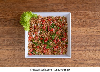 Wheat Berry Bruschetta Fresh Salad