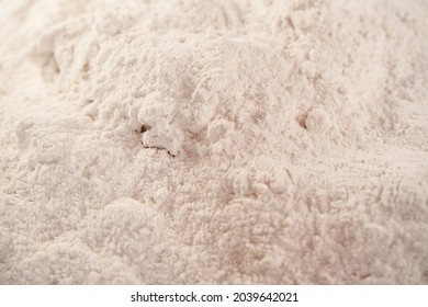 Wheat Flour Close Background And Texture