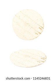 Wheat Flour Tortilla Isolated