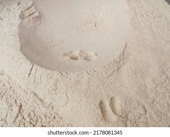 Wheat Flour is A Powder Made From Grinding Wheat, Making Is Usable For Human Consumption. Wheat Flour Is An Essential Ingredient In Bread, Cakes, Cookies, And Most Baked Goods. View From Above