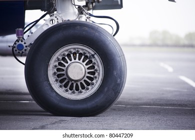 Wheel Of Airplane