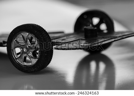 the wheel of car