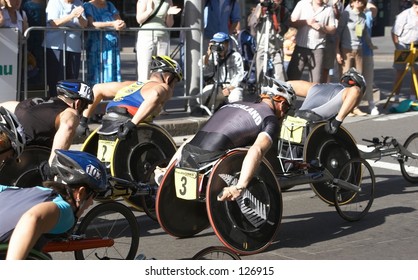 Wheel Chair Race