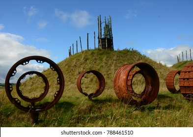 Wheel Drums - Land Art Project