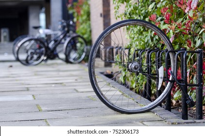 Wheel Left Locked After Bike Was Stolen